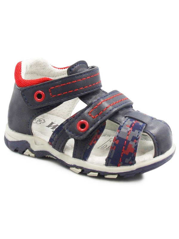 Sandały Chłopięce Na Lato Wojtyłko 1s23732 Granat