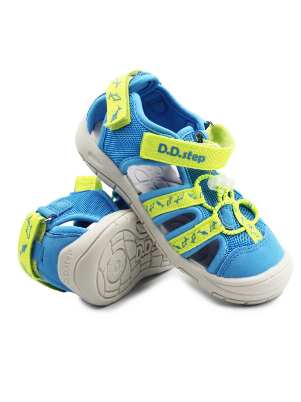 Sandały Chłopięce Do Wody Na Basen DD STEP G065-51748AM Calypso Sky