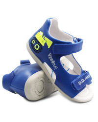 Sandałki Dla Chłopczyka Koparka DD STEP G075-51868 Bermuda Blue