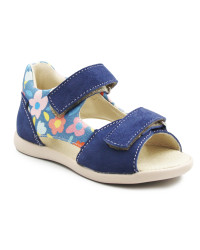 Sandałki Dla Dziewczynki Mido 21-37 Blue Bloom