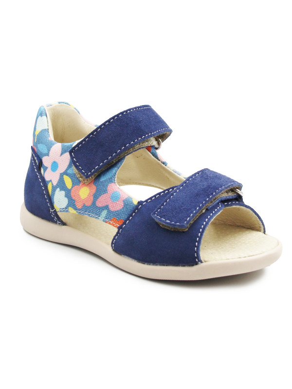 Sandałki Dla Dziewczynki Mido 21-37 Blue Bloom