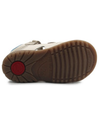 Sandały dla chłopca do nauki chodzenia Emel es 2386-36