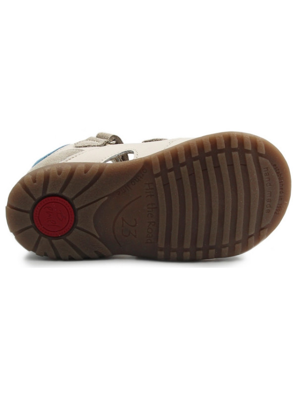 Sandały dla chłopca do nauki chodzenia Emel es 2386-36