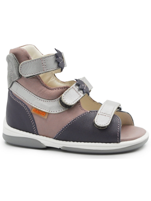 Letnie sandały dla dziewczynek ze skóry naturalnej MEMO KOALA