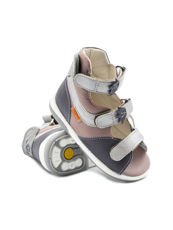 Letnie sandały dla dziewczynek ze skóry naturalnej MEMO KOALA