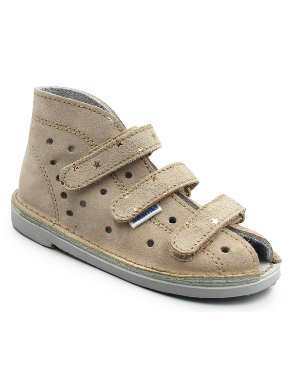 Kapcie korekcyjne dla dziewczynek w gwiazdki do przedszkola szkoły Adamki