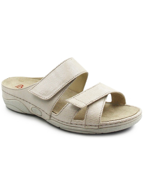 Klapki Damskie Na Szerokie Stopy Na Lato Berkemann Sandy 01604-879