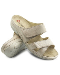 Klapki Damskie Na Szerokie Stopy Na Lato Berkemann Sandy 01604-879