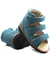 Ortopedyczne Sandały Na Szerokie Stopy Do Ortez Afo/Dafo Schein Joshua 376820 TN8