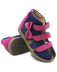 Sandały Do Przedszkola Szkoły Dla Dziewczynek Aurelka 1073 basic