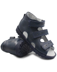 Sandały profilaktyczne z obcasem Thomasa do przedszkola Kornecki OR 03 kobalt/s