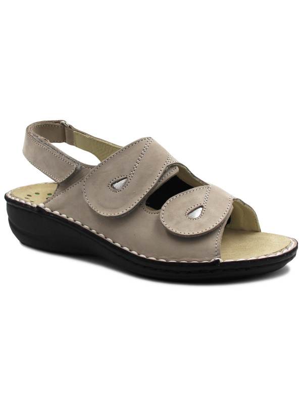 Sandały dla kobiet ze skóry naturalnej na lato Grünland Dara Sabbija