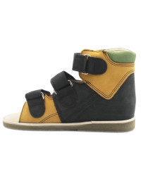 Sandały ortopedyczne dla chłopca do ortez do szkoły Aurelka