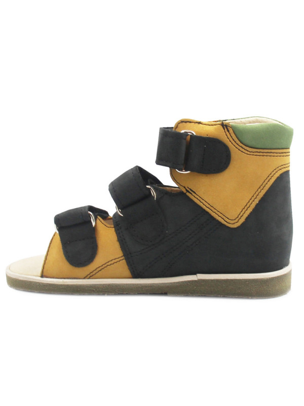 Sandały ortopedyczne dla chłopca do ortez do szkoły Aurelka