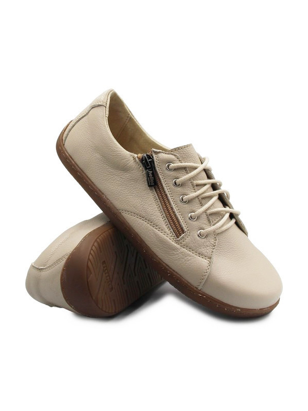 Damskie Buty Barefoot Półbuty Helios 436 beż