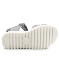 Sandałki Dla Dziewczynek Szare Bartek t-16178/1pw