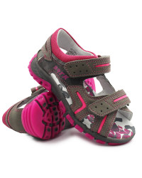 Sandały Dziewczęce Sportowe Na Lato Bartek t-66158/v84 II gatunek