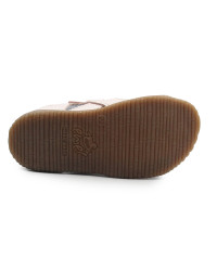 Dziewczęce Sandały Różowe Panterka z Zabudowaną Piętą Emel es2086-46