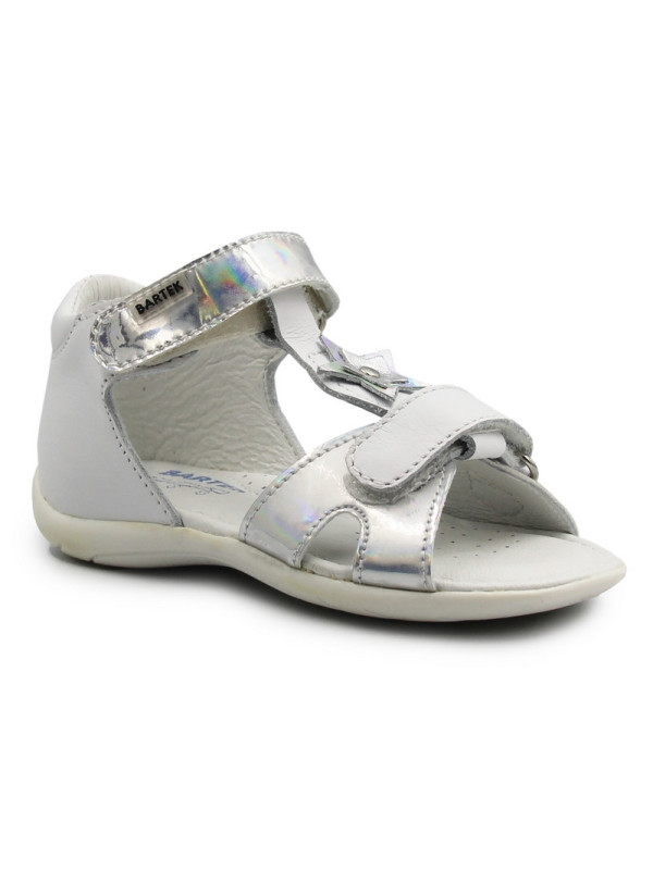 Sandałki dla dziewczynek na lato holograficzne Bartek w-51120/npw