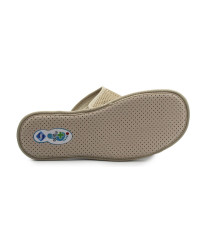 Kapcie damskie z wyjmowaną wkładką na szerokie stopy Dr Orto 078D004