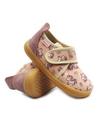 Kapcie Dla Dziewczynek w Jednorożce Barefoot Ameko Unicorn
