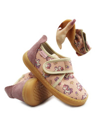 Kapcie Dla Dziewczynek w Jednorożce Barefoot Ameko Unicorn