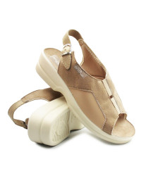Sandały Dla Kobiet Beżowe Adanex 26189