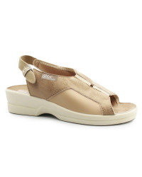 Sandały Dla Kobiet Beżowe Adanex 26189