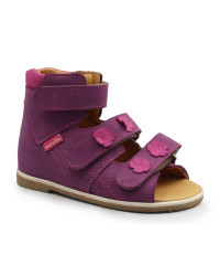 Sandały ortopedyczne dla dziewczynek do przedszkola szkoły Aurelka