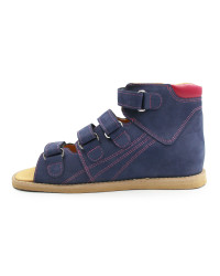 Młodzieżowe sandały korekcyjne z wysokim zapiętkiem Aurelka