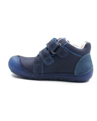 Buty Na Wiosnę Dla Chłopczyków Barefoot Świecąca Podeszwa w Ciemności DD STEP S073-52875V Royal Blue