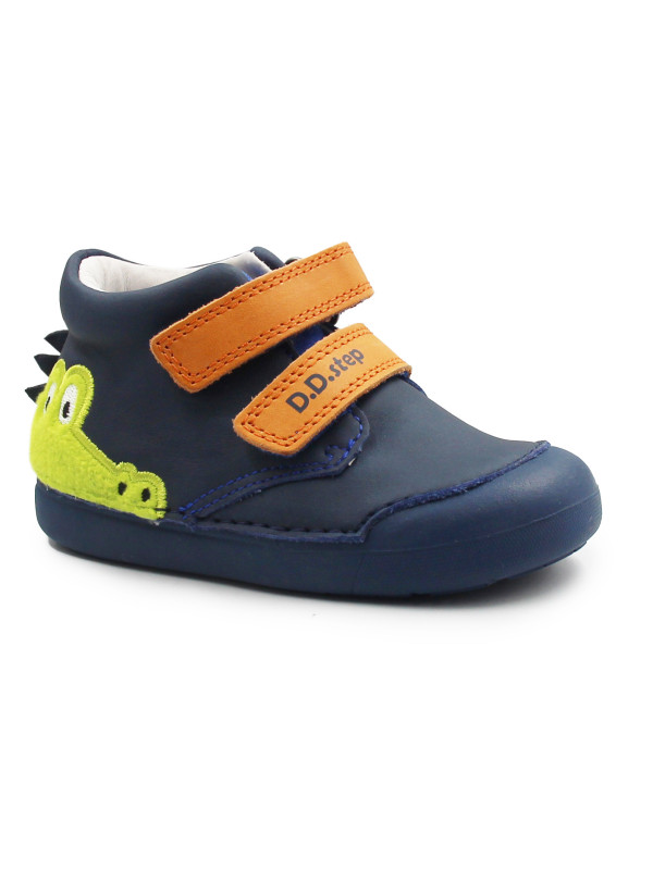 Buty Na Wiosnę Dla Chłopczyka Krokodyl DD STEP S066-52509A Bermuda Blue