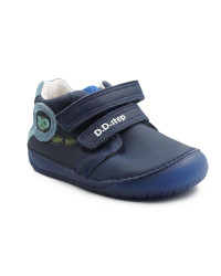 Półbuty Dla Chłopczyka na Wiosnę Barefoot DD STEP S070-52576 Bermuda Blue