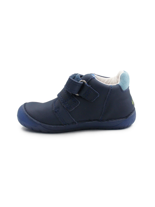 Półbuty Dla Chłopczyka na Wiosnę Barefoot DD STEP S070-52576 Bermuda Blue
