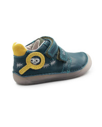 Buty Świecące w Ciemności Dla Chłopca Barefoot Na Wiosnę DD STEP S070-52576B Calypso Sky