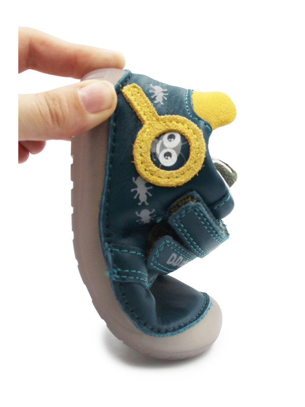 Buty Świecące w Ciemności Dla Chłopca Barefoot Na Wiosnę DD STEP S070-52576B Calypso Sky