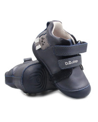 Dziecięce Buty Na Wiosnę z Kotkiem DD STEP S015-52412 Royal Blue