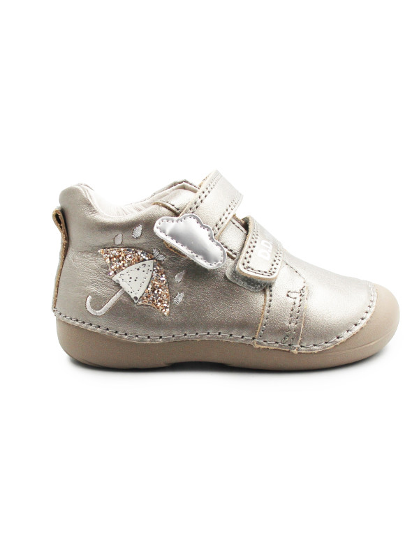 Buty Na Wiosnę Dla Dziewczynek DD STEP S015-52650 Dark Grey