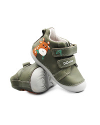 Półbuty Dla Chłopczyka Na Jesień Żyrafa DD STEP S015-52874Y Khaki