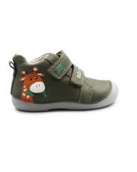 Półbuty Dla Chłopczyka Na Jesień Żyrafa DD STEP S015-52874Y Khaki
