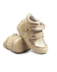 Buty Dla Dziecka Na Wiosnę Dla Dziewczynek DD STEP S066-52842 Champagne