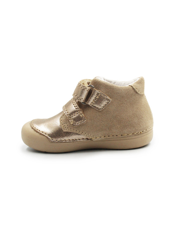 Buty Dla Dziecka Na Wiosnę Dla Dziewczynek DD STEP S066-52842 Champagne
