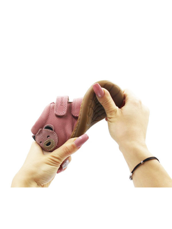 Różowe Buty Dla Dziewczynek Na Wiosnę Barefoot Primigi 8912400