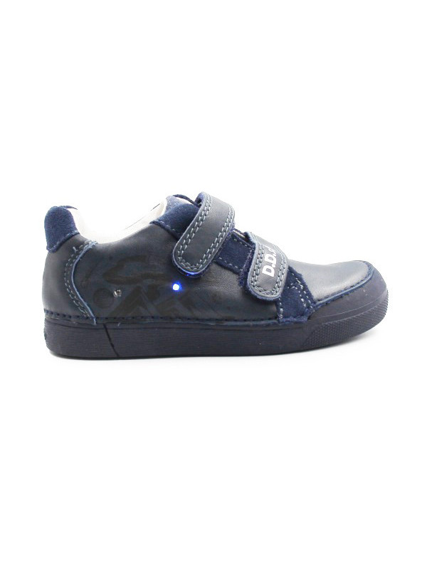 Buty Dla Chłopca Na Wiosnę Świecące LED DD STEP S068-52288AM Royal Blue