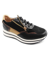 Półbuty Damskie Na Jesień Wojtyłko 7a26024 Espresso Czarny