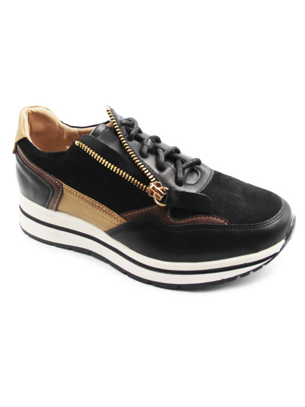 Półbuty Damskie Na Jesień Wojtyłko 7a26024 Espresso Czarny