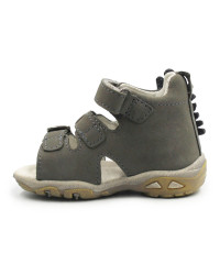 Sandały Dla Chłopca Na Lato Skórzane DD STEP ac290-820 Zebra