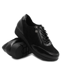 Czarne Buty Damskie Na Jesień Wojtyłko 7A26023