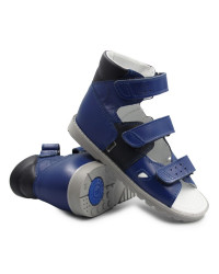 Sandały dla chłopca z obcasem thomasa do szkoły Bartek 86804-024