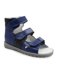 Sandały dla chłopca z obcasem thomasa do szkoły Bartek 86804-024